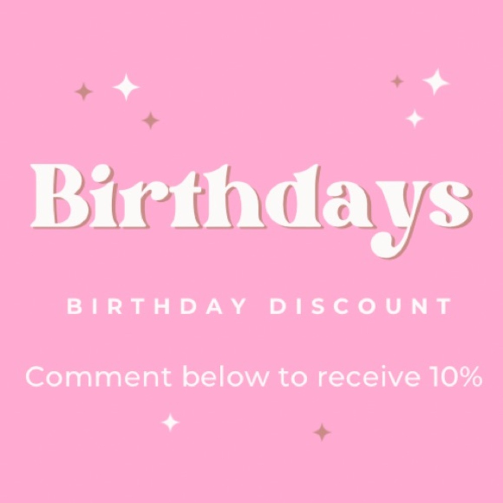 Happy Birthday Friends! Birthday Discount